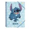 Disney Stitch - A4 Elasticated Binder + 30 Clear Sheets