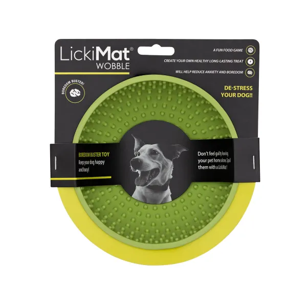 Кормушка для собак Lickimat Зеленый Резина современный 600 ml