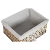 Skalbinių krepšys Home ESPRIT Balta Natūralus vytelių Shabby Chic 47 x 35 x 55 cm 5 Dalys