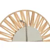 Veidrodžių rinkinys Home ESPRIT Natūralus Scandi 20 x 2 x 20 cm (3 Dalys)