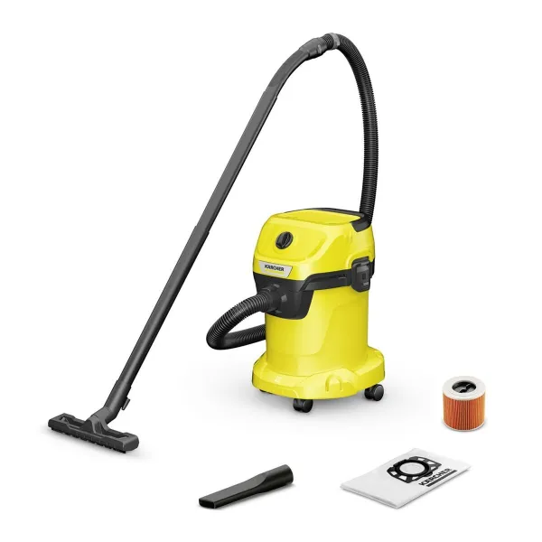 vacuum cleaner Kärcher WD 3 V-17/4/20 Yellow Black 1000 W