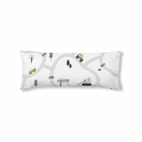 Pillowcase Kids&Cotton Brail Multicolour 45 x 125 cm