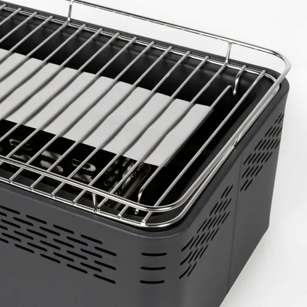 Portable Smokeless Charcoal Barbecue Aktive 45 x 19 x 28 cm