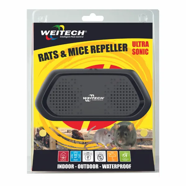 Ultraheli rottide ja hiirte peletaja Weitech