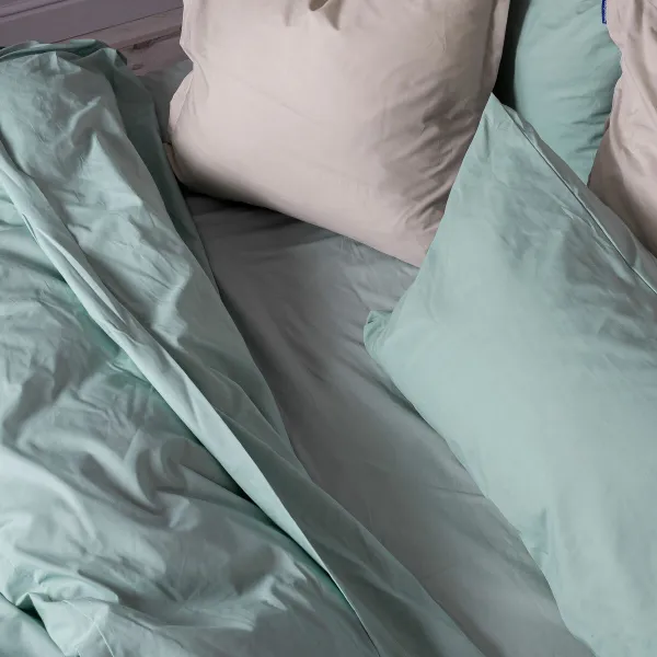 Пододеяльник HappyFriday Basic Мята 260 x 240 cm