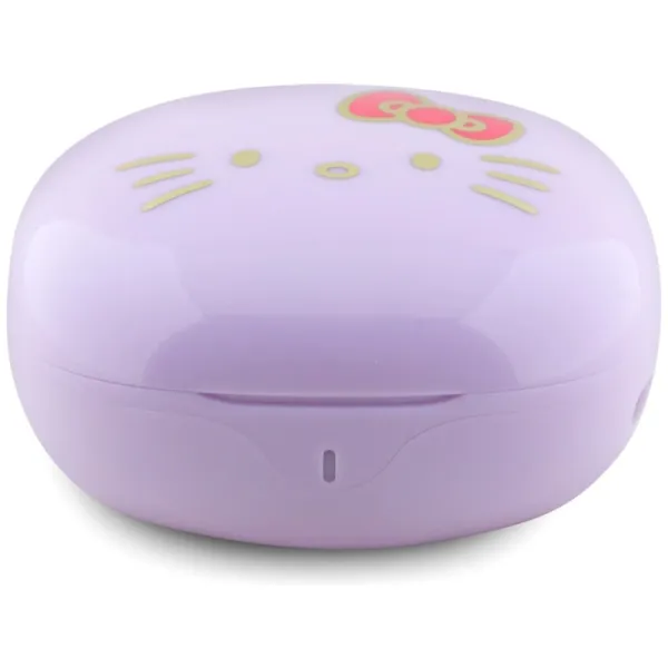 Hello Kitty O Glossy Finish - TWS Earbuds + Charging Case (Purple)