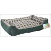 Soft bed sofa for a dog 75 x 58 x 19 cm size. L (green)