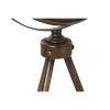 Kellot Home ESPRIT Metalli Kristalli 43 x 30 x 85 cm