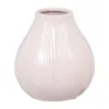 Vase Pink Ceramic 15 x 14 x 15 cm