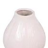 Vase Pink Ceramic 15 x 14 x 15 cm