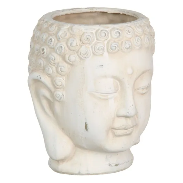 Kasvit Kerma Terrakotta Buddha Itämainen 17,1 x 16,6 x 20 cm