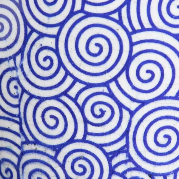 Sodinamųjų komplektas Mėlyna Degtas molis 19 x 19 x 17 cm Apskritas (2 vnt.)