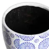 Набор кашпо Синий терракот 19 x 19 x 17 cm Круглый (2 штук)