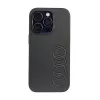 Audi Synthetic Leather - Case for iPhone 14 Pro (Black)