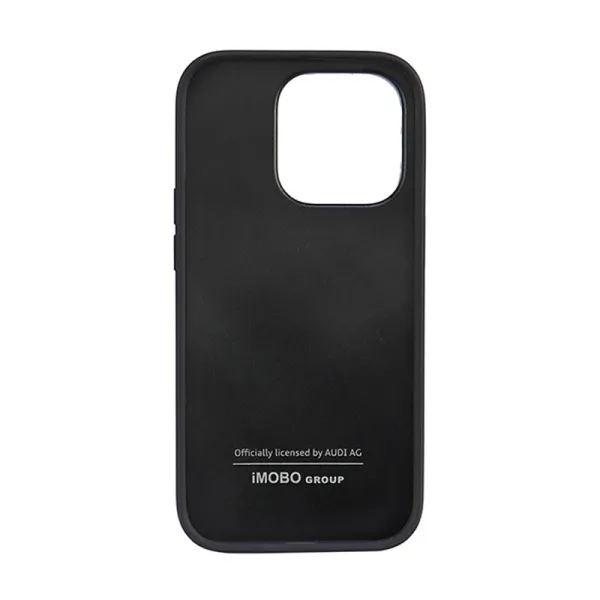Audi Synthetic Leather - Case for iPhone 14 Pro (Black)