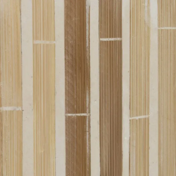 Подсвечник Бежевый Бамбук Деревянный MDF 10,5 x 10,5 x 16 cm