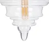 griestu gaismas Sudrabains Metāls Stikls 40 W 220-240 V 28 x 28 x 36 cm Moderns