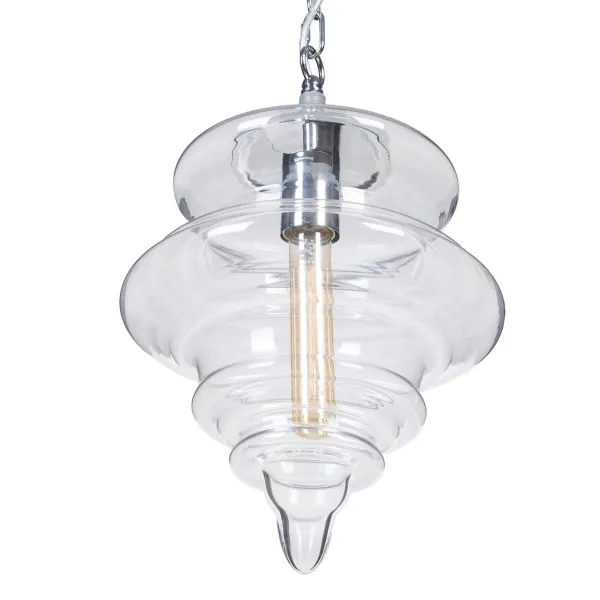 Pakabinamas apšvietimas Sidabras Metalinis Stiklas 40 W 220-240 V 28 x 28 x 36 cm Šiuolaikiškas