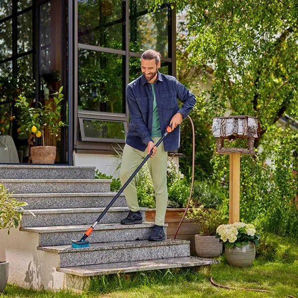 Birstīte Tīrīšanai Gardena Flex 18814-20 Cleansystem Stingrs Trijstūra motīvi
