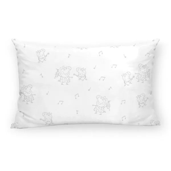 Spilvendrāna Peppa Pig Pelēks Daudzkrāsains 175 Vītnes buklets 30 x 50 cm 100% kokvilnas