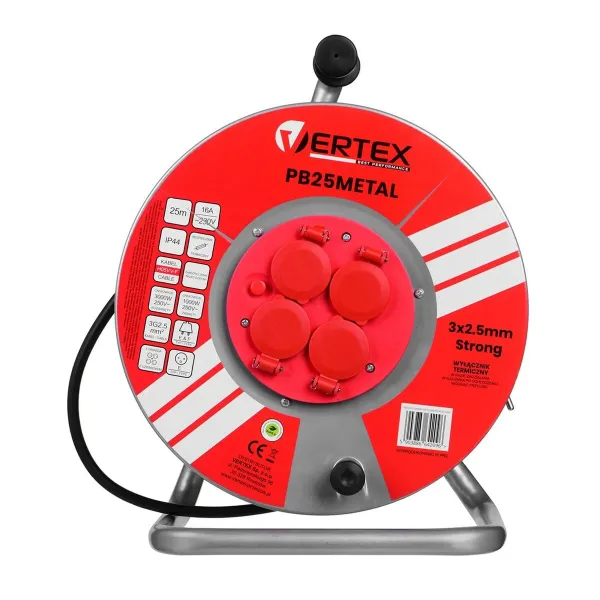 Pikendusjuhe Vertex PB25METAL Must 25 m