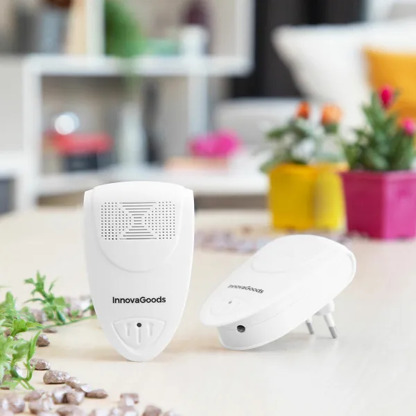 Ultragarsinis kenkėjų atbaidymo įrenginys KL Duo InnovaGoods 2 vnt.