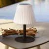 Galda lampa Lumisky Lady Spike Bouffant Balts Metāls