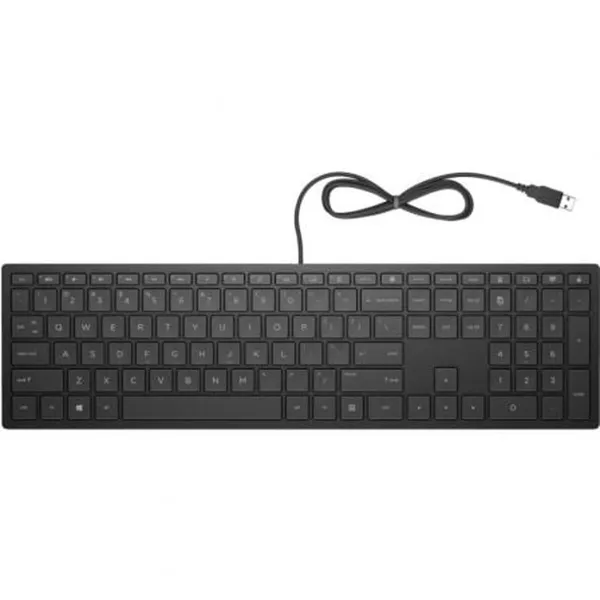 Keyboard HP 4CE96AA#ABE Black Spanish Qwerty