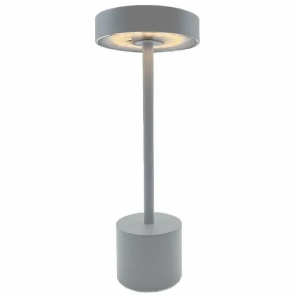 Pöytälamppu Lumisky ROBY GREY Alumiini