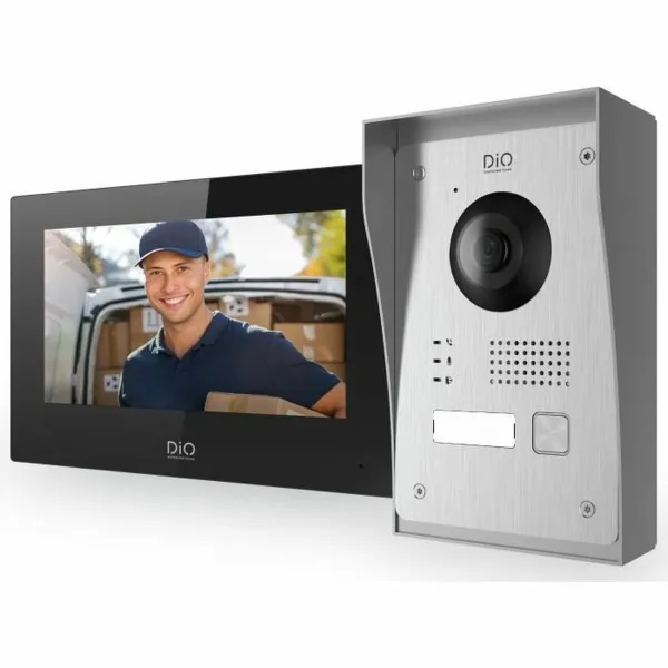 Älykäs videokuvakehys Dio Connected Home Design Musta