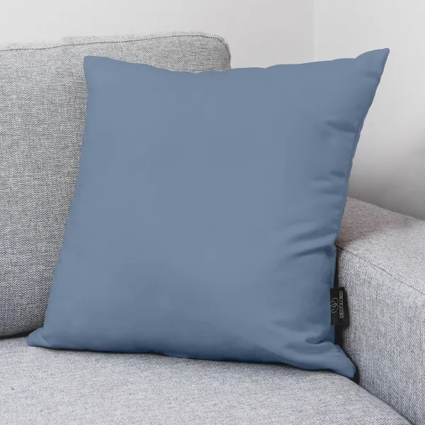 Чехол для подушки Decolores Ice Blue Синий Разноцветный 50 x 50 cm Хлопок