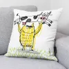 Чехол для подушки Decolores Risa Разноцветный 50 x 50 cm Хлопок Каталонский
