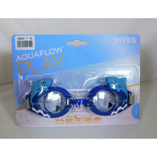 Children's Swimming Goggles Intex White
