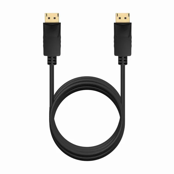 DisplayPort-kaapeli Aisens A124-0740 Musta 2 m 4K Ultra HD