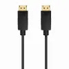 Кабель Displayport Aisens A124-0740 Чёрный 2 m 4K Ultra HD