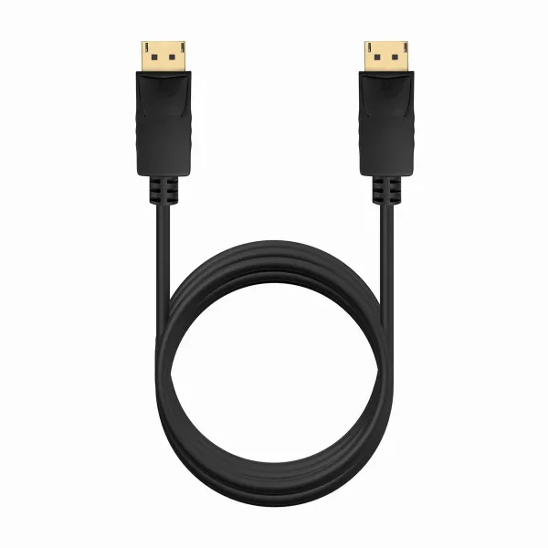 Кабель Displayport Aisens A124-0740 Чёрный 2 m 4K Ultra HD