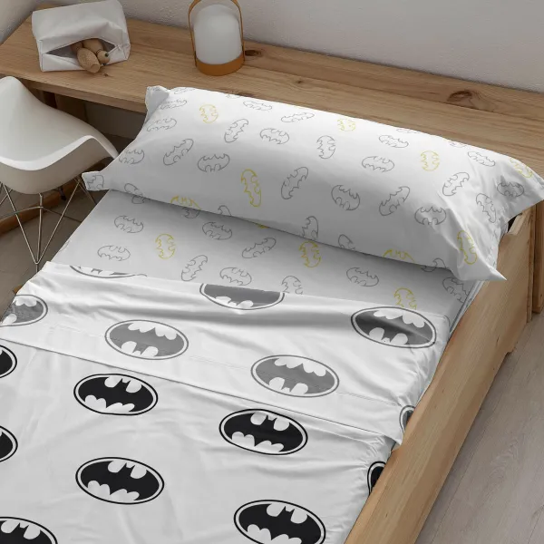 Antklodės užvalkalas be užpildo Batman Basic Spalvotas Lova 150 cm