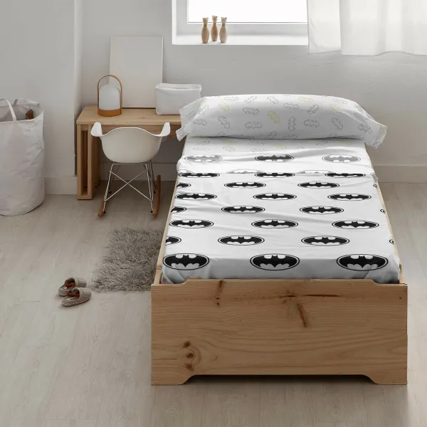 Voodiriiete Komplekt Batman Basic Mitmevärviline Voodi 150 cm