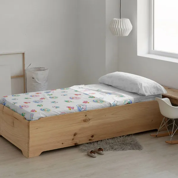 Мешок Nordic без наполнения Peppa Pig Time Bed Разноцветный