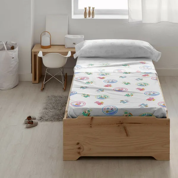 Antklodės užvalkalas be užpildo Peppa Pig Time Bed Spalvotas