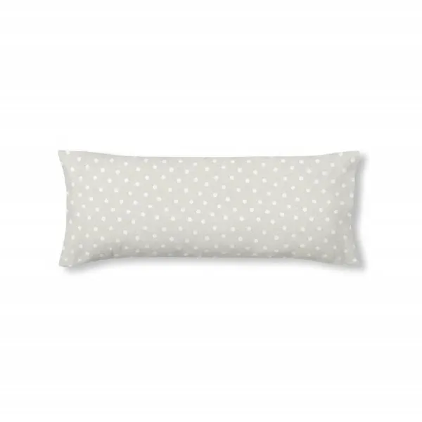 Pillowcase Decolores Auckland Beige 175 Threads 45 x 110 cm Cotton