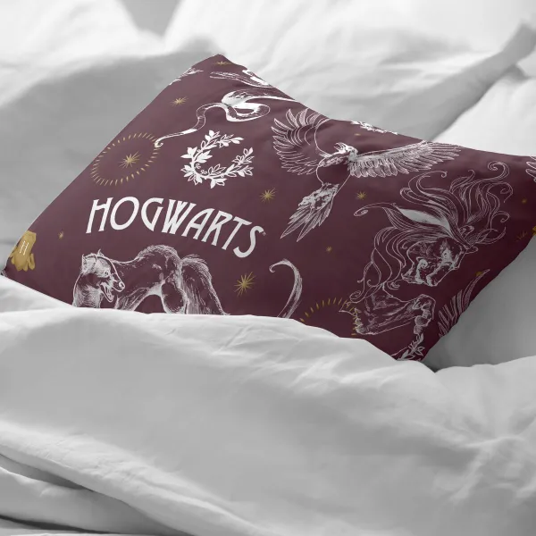 Tyynyliina Harry Potter Creatures Monivärinen 175 Langat 45 x 110 cm 100% puuvillaa
