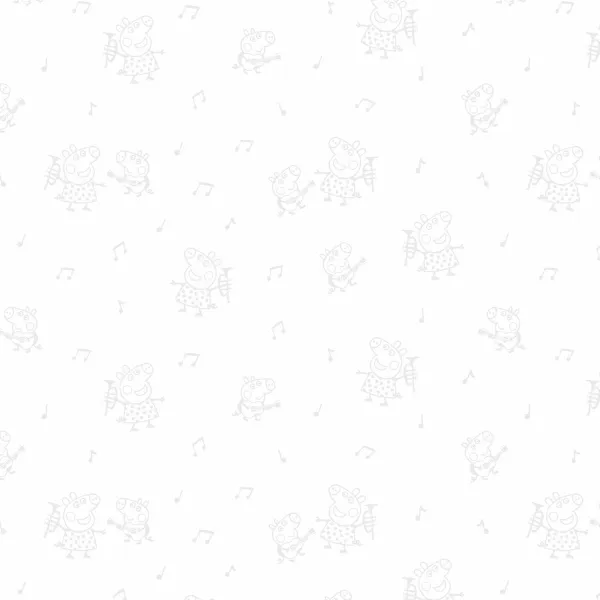 Tyynyliina Peppa Pig Harmaa Monivärinen 175 Langat 45 x 125 cm 100% puuvillaa Puuvilla