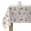 Dėmėms atspari derva dengta staltiesė Peppa Pig Flowers 1 Spalvotas 300 x 150 cm