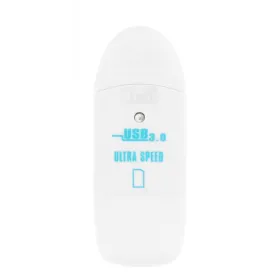 Išorinis kortelių skaitytuvas T'NB Mini USB 3.0 Balta