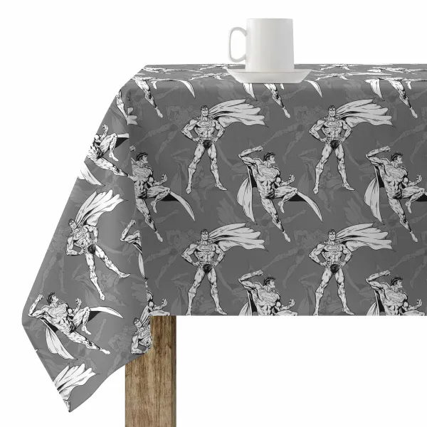 Dėmėms atspari derva dengta staltiesė Superman 04 Spalvotas 200 x 150 cm