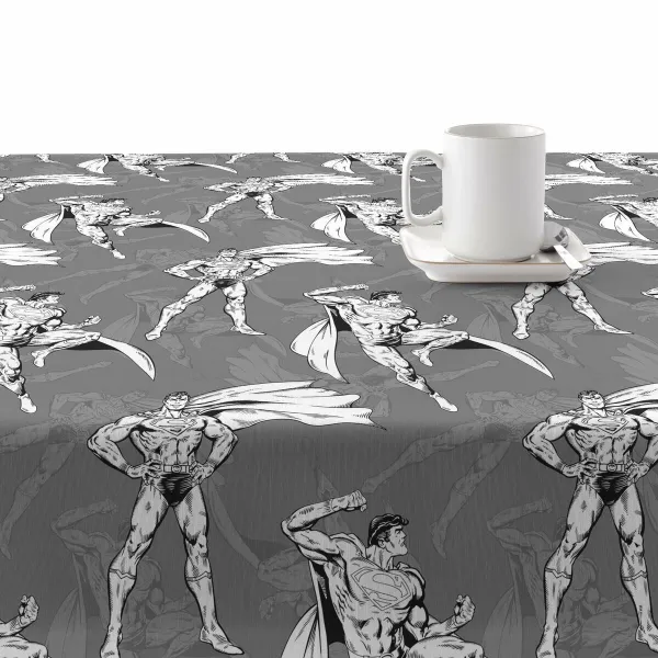 Dėmėms atspari derva dengta staltiesė Superman 04 Spalvotas 200 x 150 cm