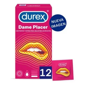 Prezervatyvai Durex Dame Placer (12 uds)