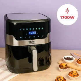 õhufritüüri Solac Must 1700 W 8 L
