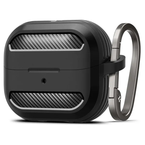 Spigen Rugged Armor - Case for Samsung Galaxy Buds 3 / 3 FE / 3 Pro (Matte Black)